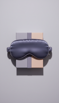 Silk sleep mask with celestial embroidery